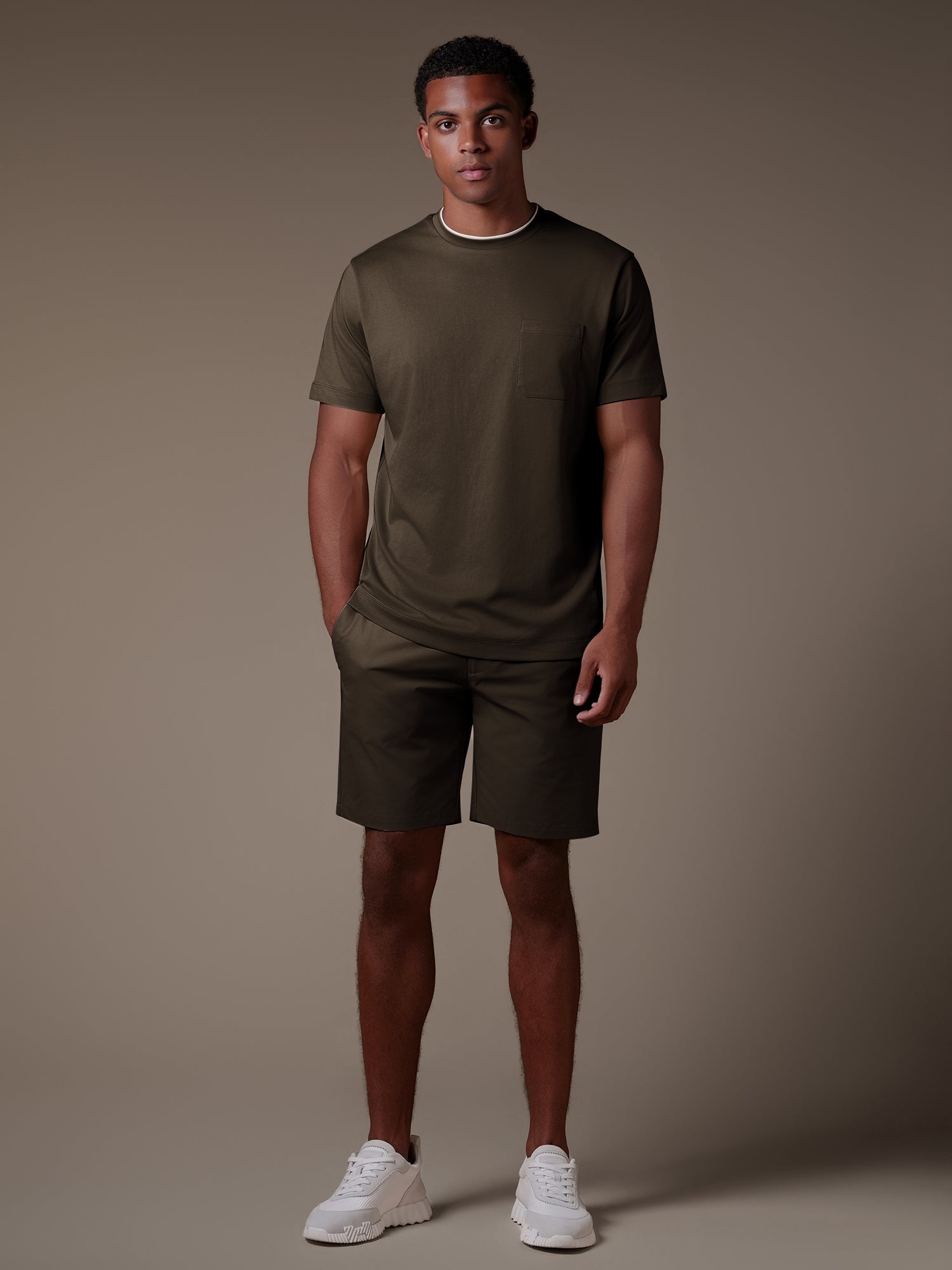 Lino T-Shirt - Brown