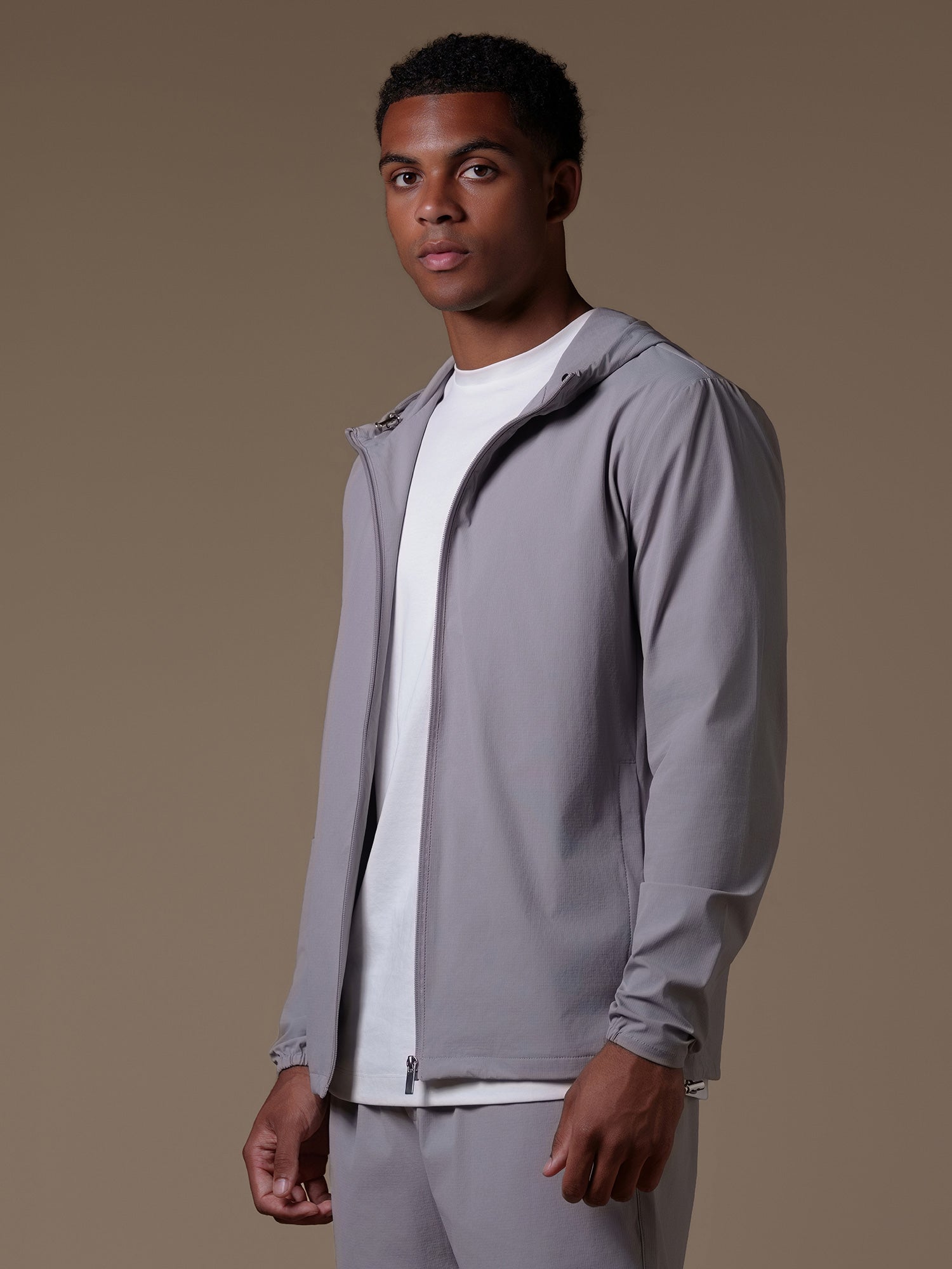 Tech Windbreaker Set - Grey
