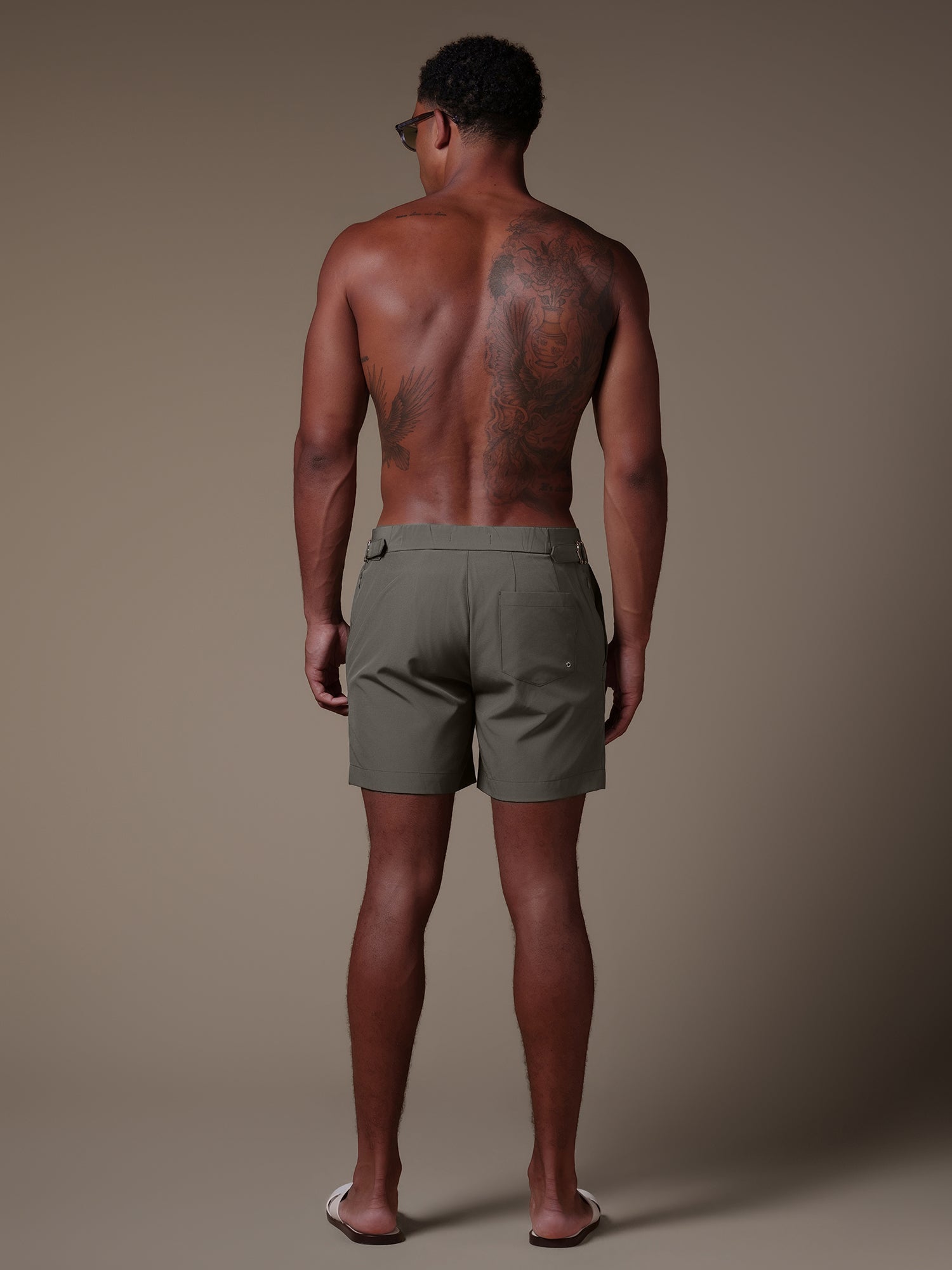 Lux Swim Short - Taupe