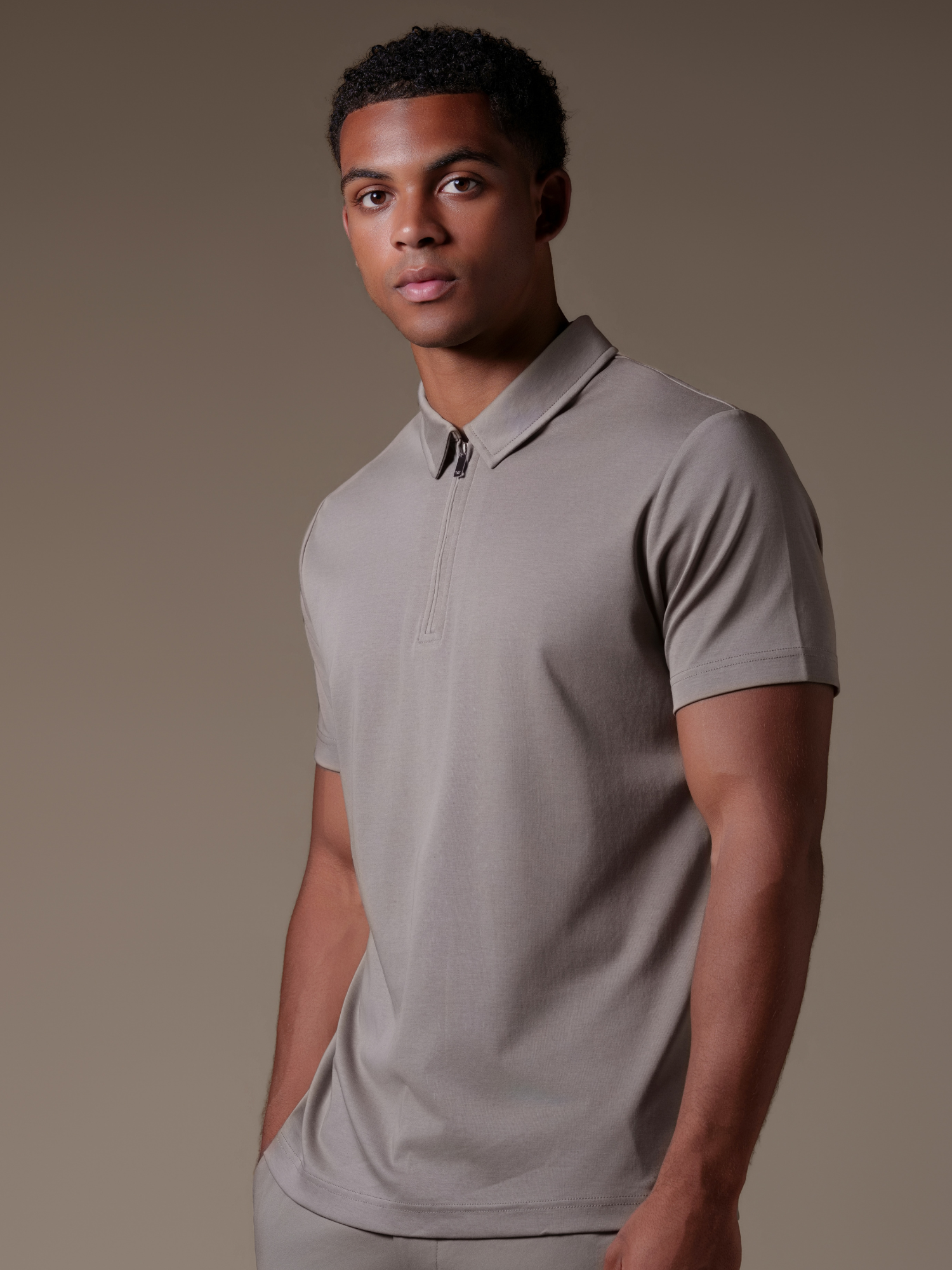 Lux Zipper Set - Taupe