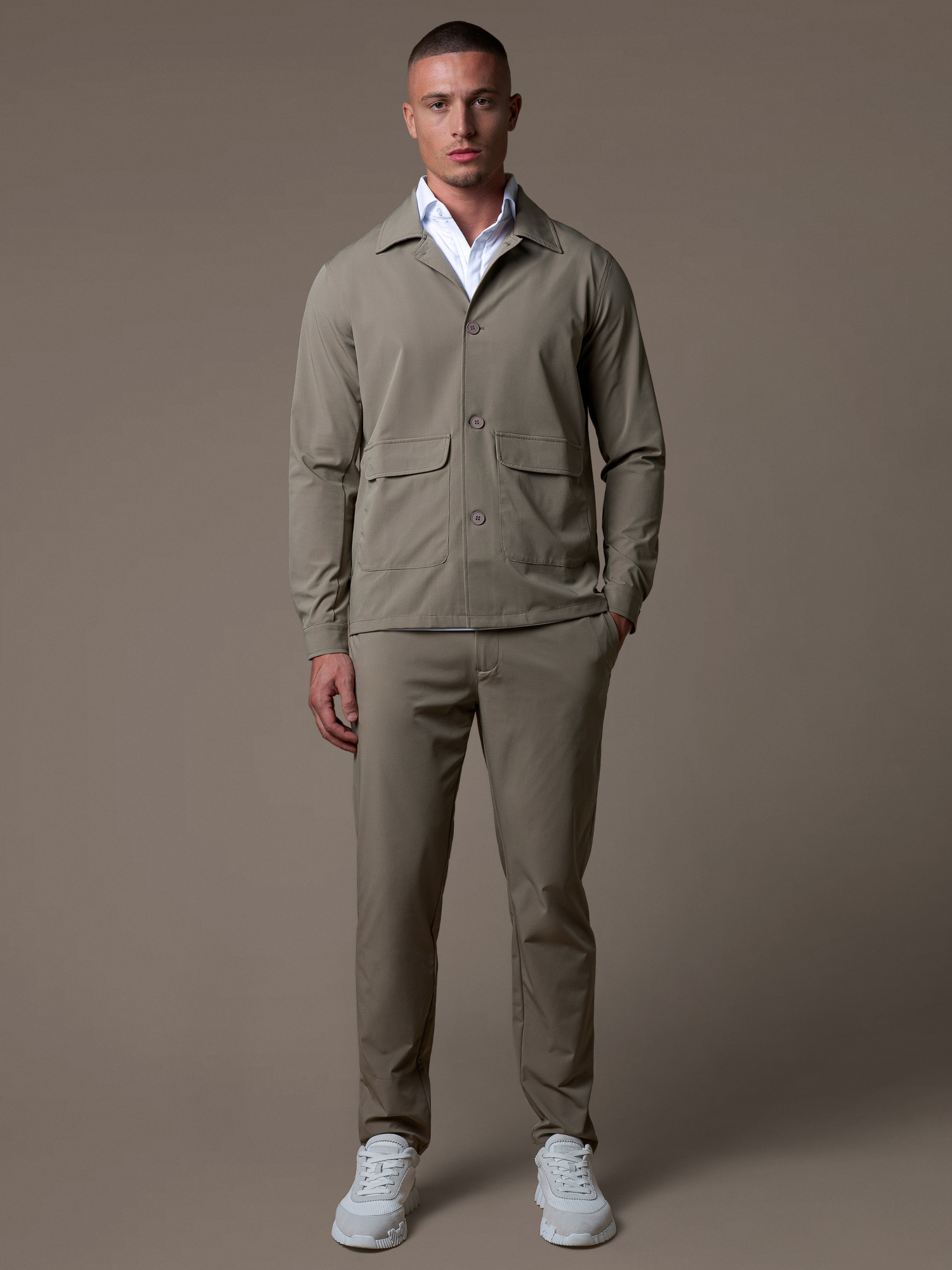 Velo Suit - Taupe