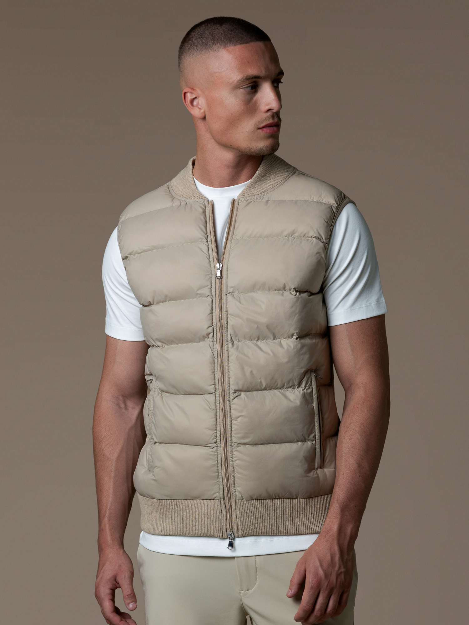 Hybrid Gilet - Sand