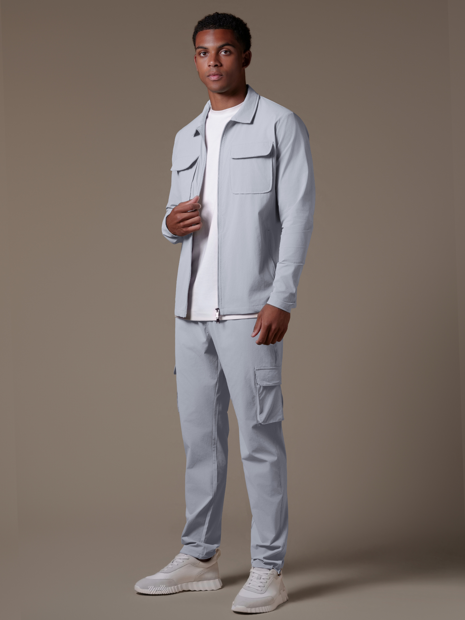 Cargo Tech Pants - Grey