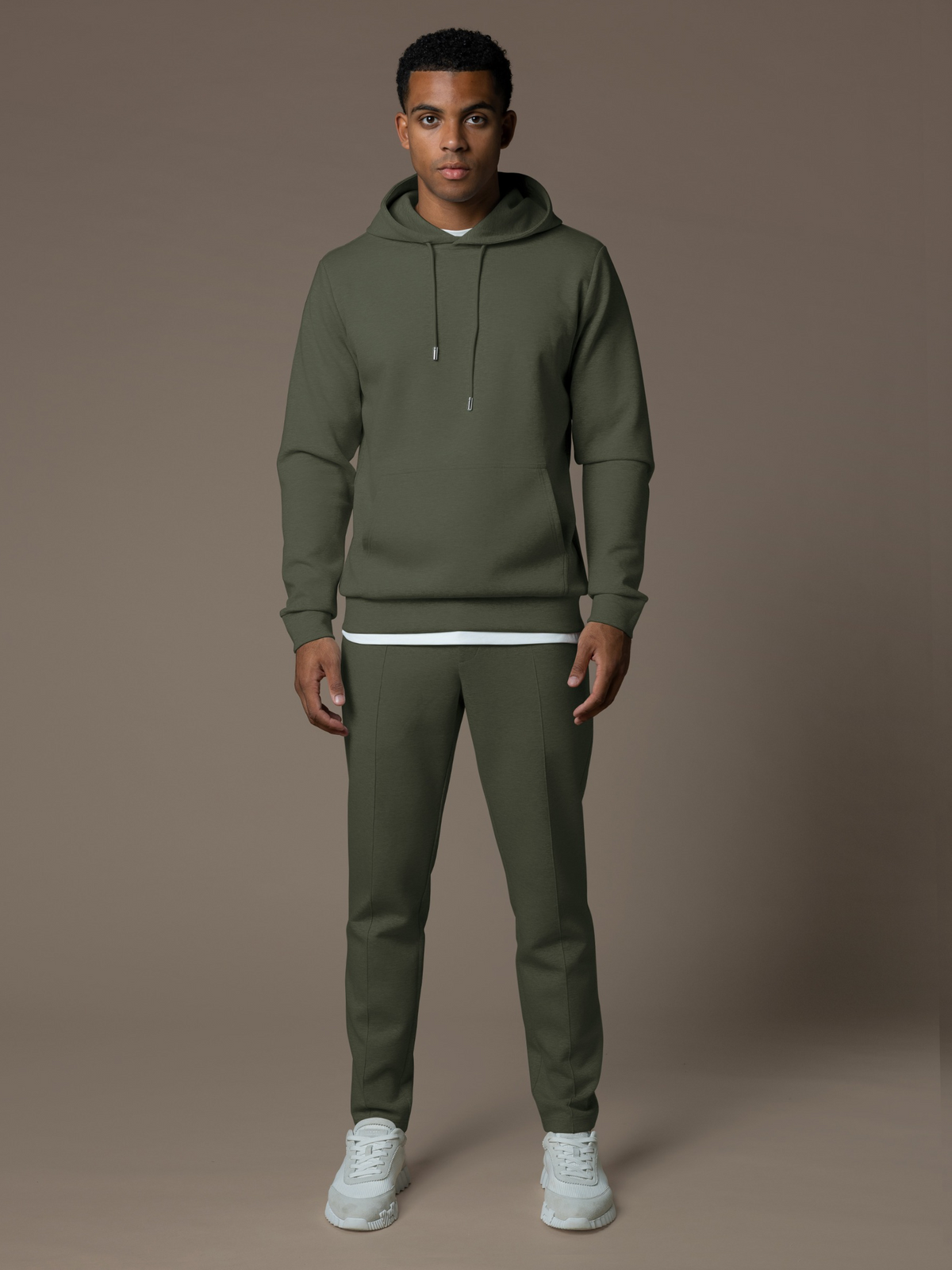 Essential Interlock Flow Set - Forest Green