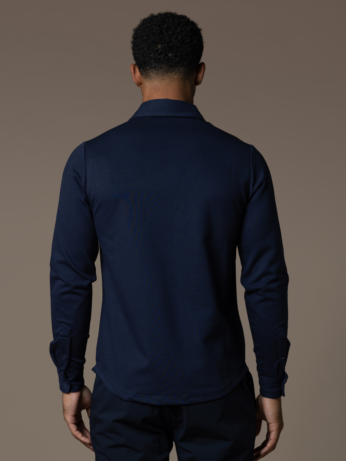Como Longsleeve Polo - Navy