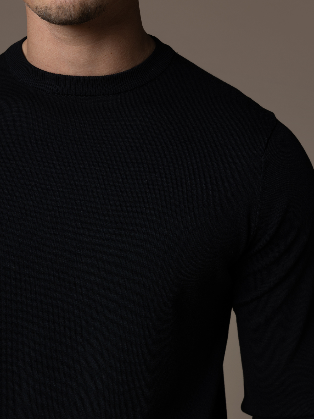 Knit Crewneck - Black
