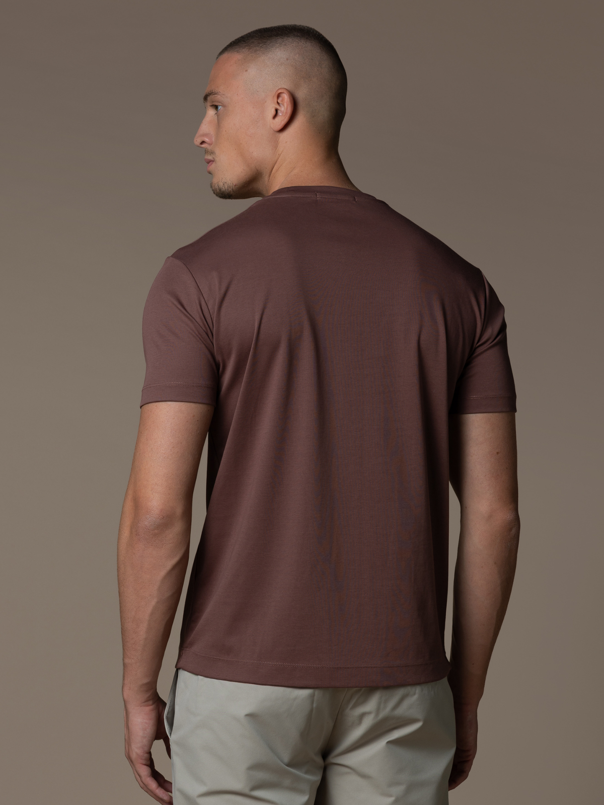 Essential Lux T-Shirt - Maroon