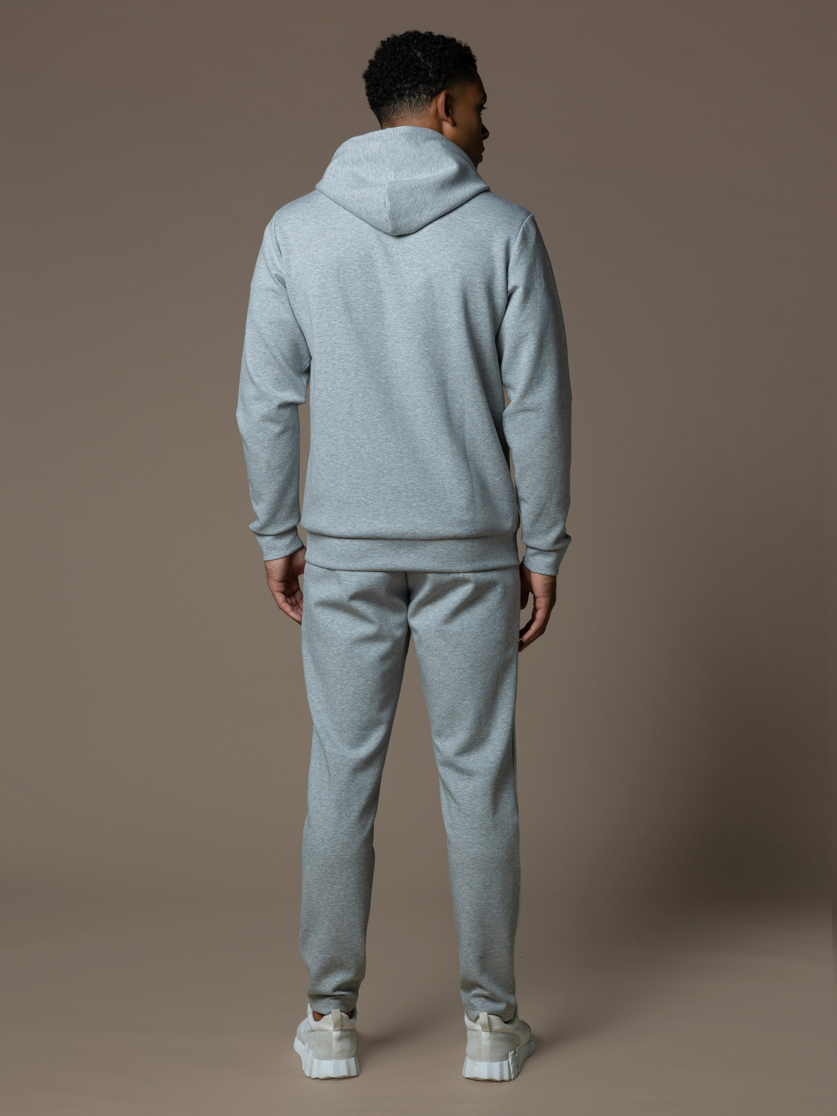 Essential Interlock Flow Set - Cloud Grey