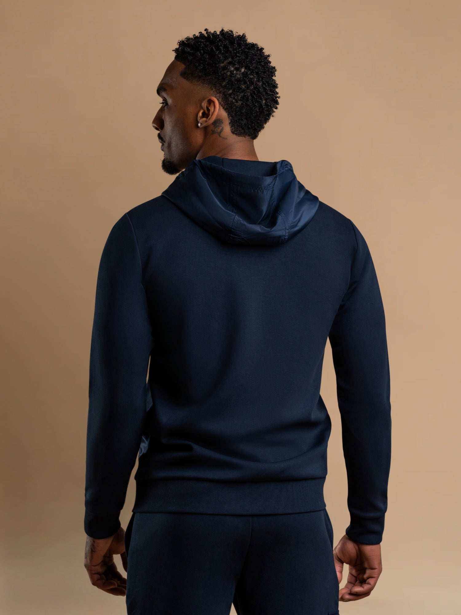 Hybrid Flow Windbreaker - Navy