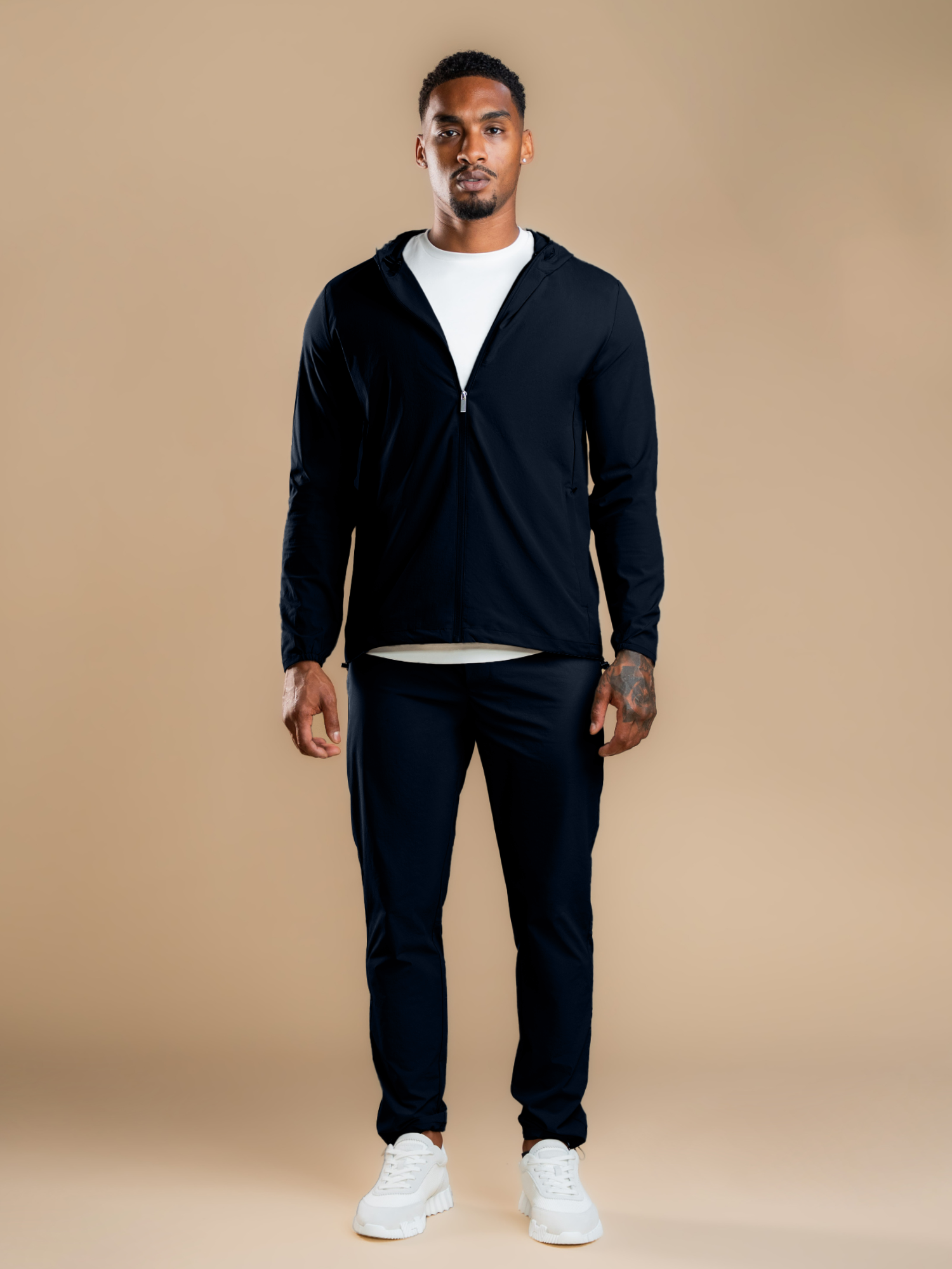 Tech Windbreaker - Deep Navy