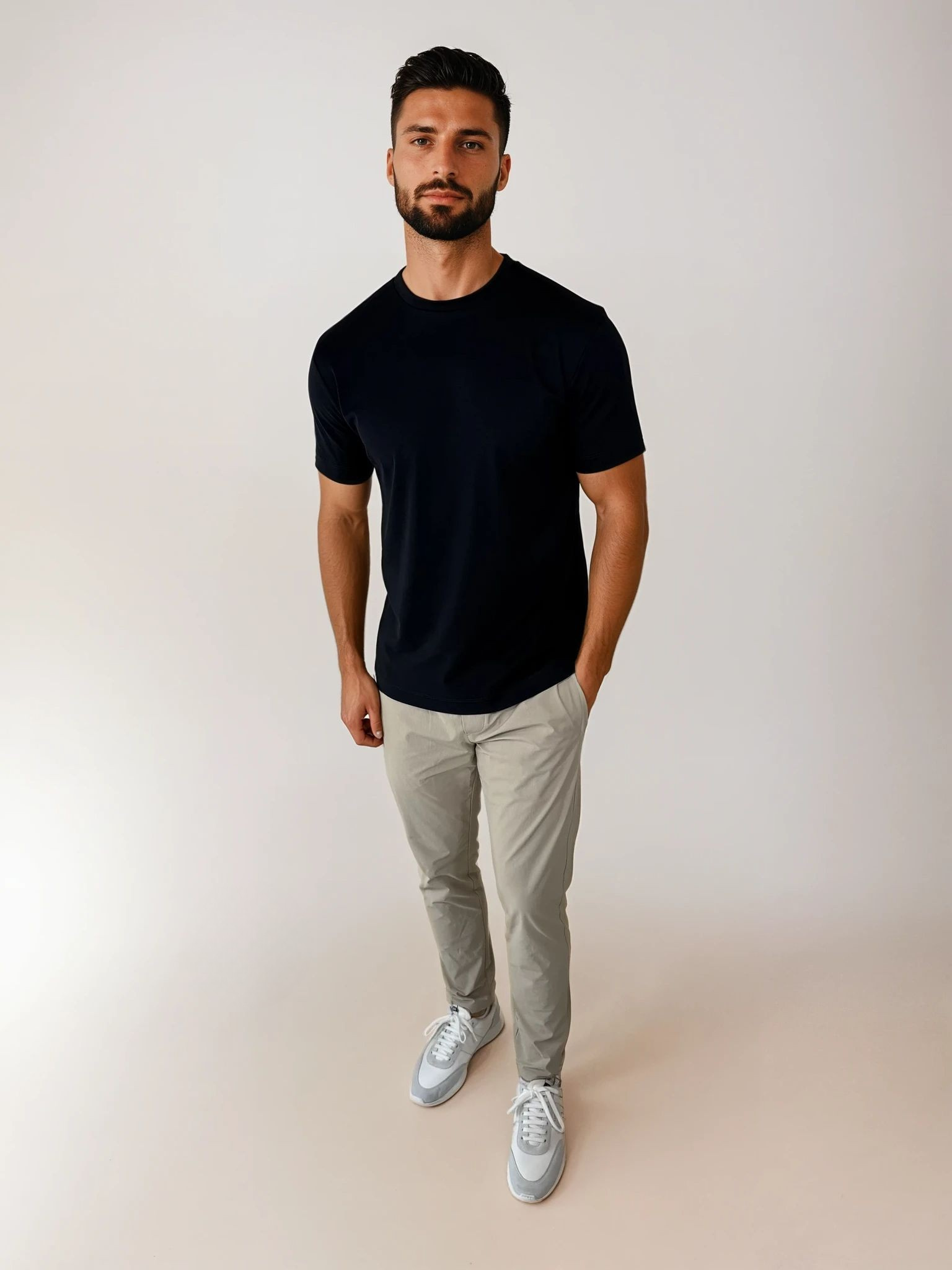 Essential Lux T-Shirt - Navy