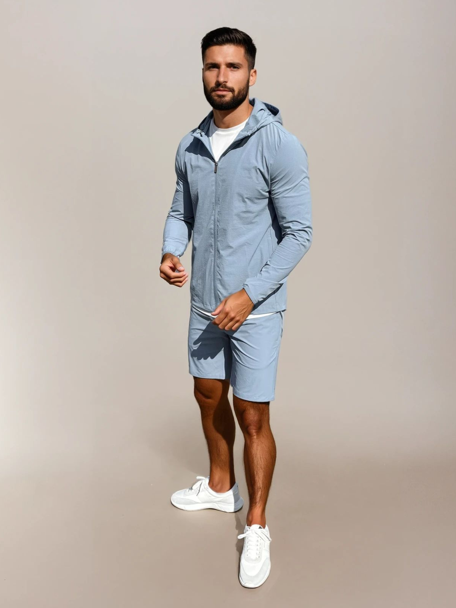 Tech Windbreaker Set - Ocean Blue