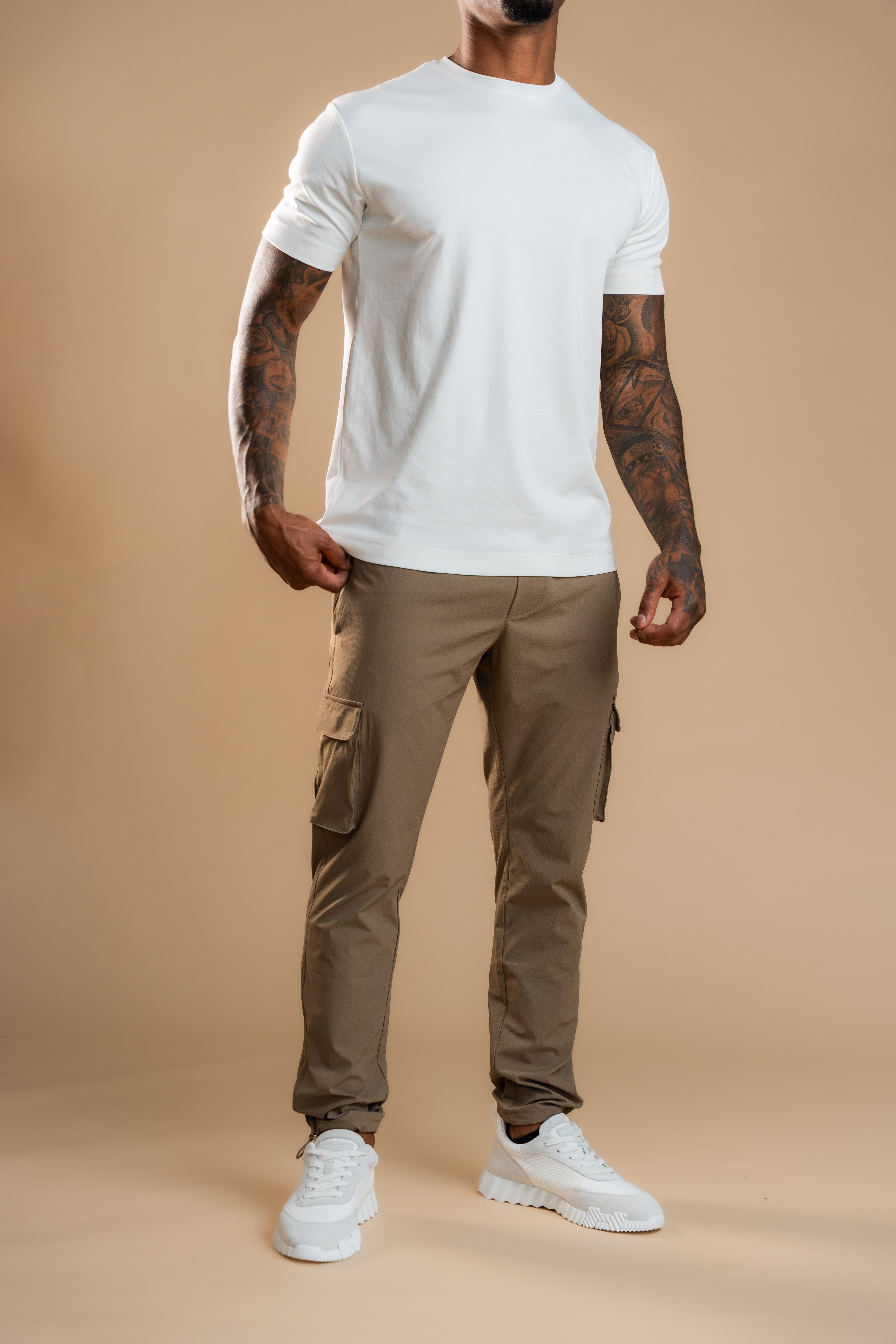 Cargo Tech Pants - Mocca