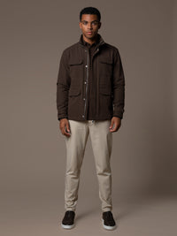 Tech Field Jacket - Brown