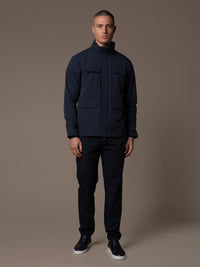 Tech Field Jacket - Navy