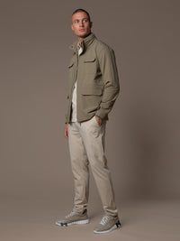 Tech Field Jacket - Taupe