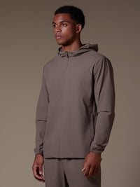 Tech Windbreaker - Taupe