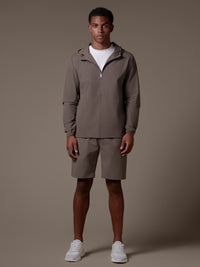 Tech Windbreaker Set - Taupe