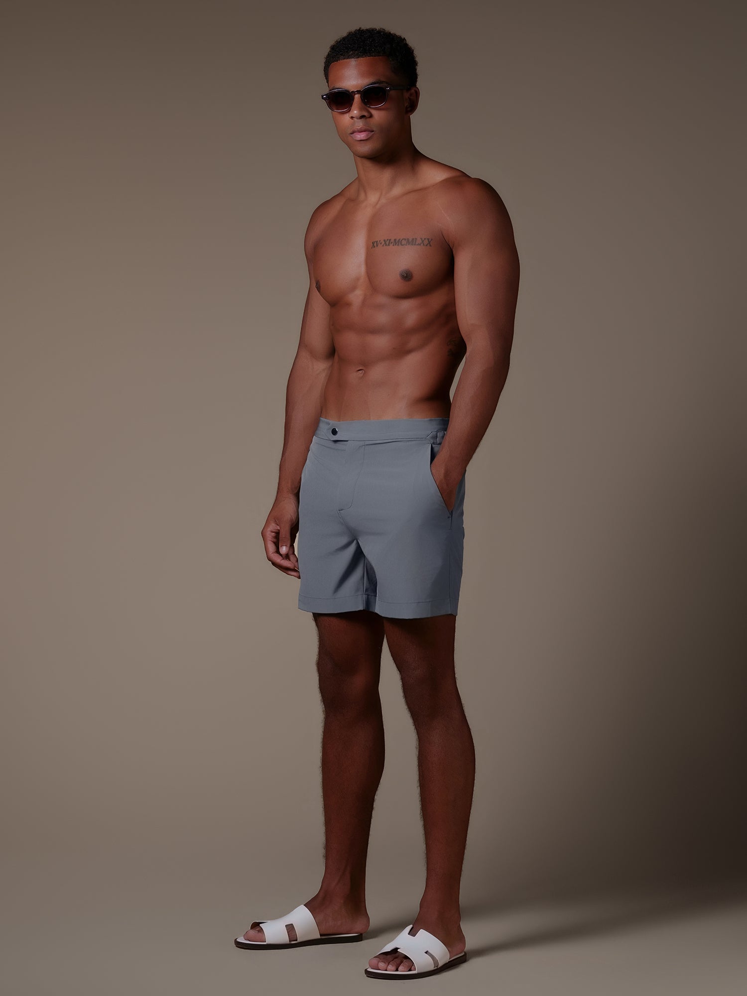 Lux Swim Short - Grey
