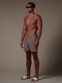 Lux Swim Short - Mocca