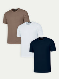 Essential Lux T-Shirt - Mixed 3 Pack - Everyday