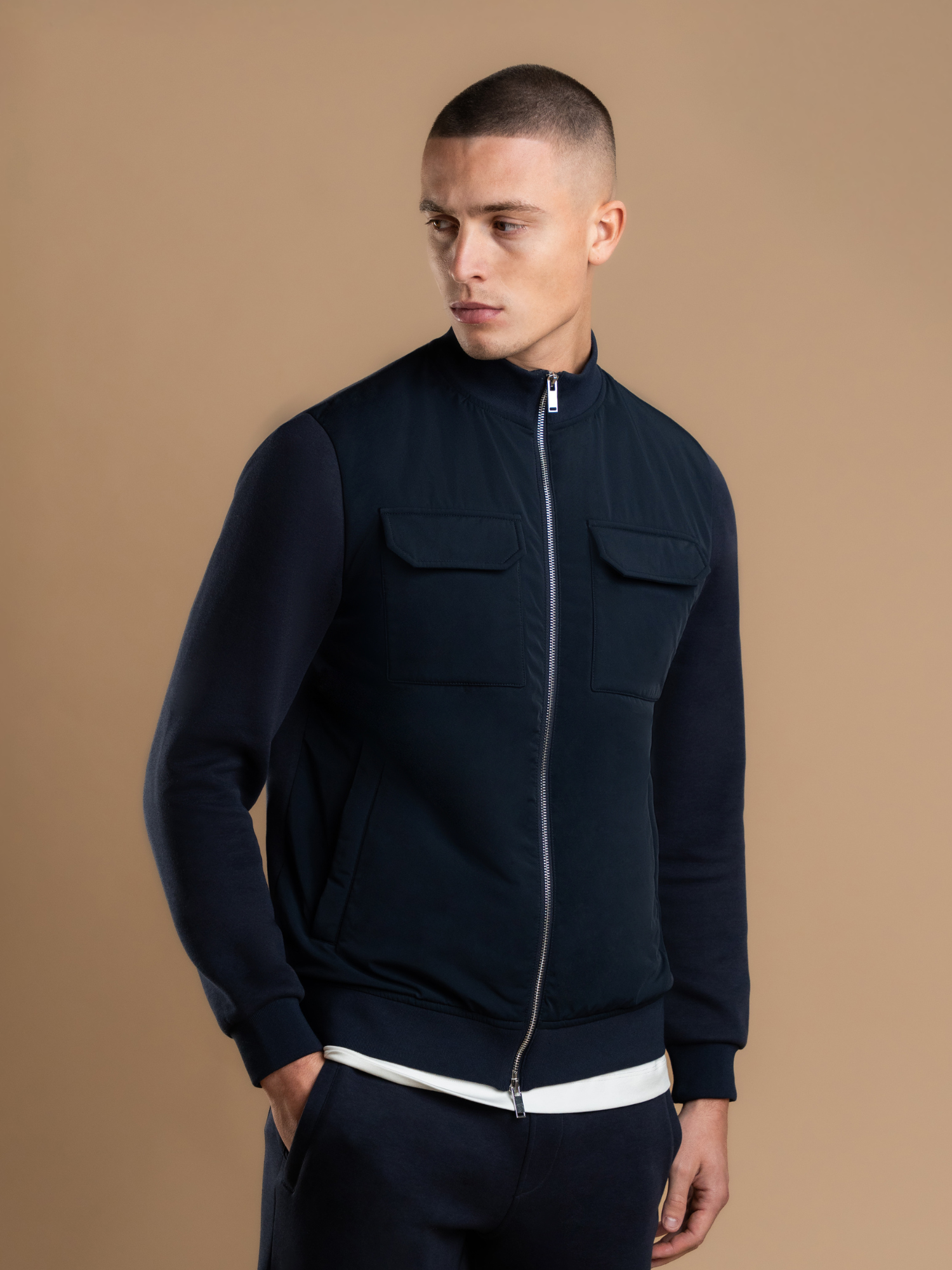 Hybrid Jacket - Navy