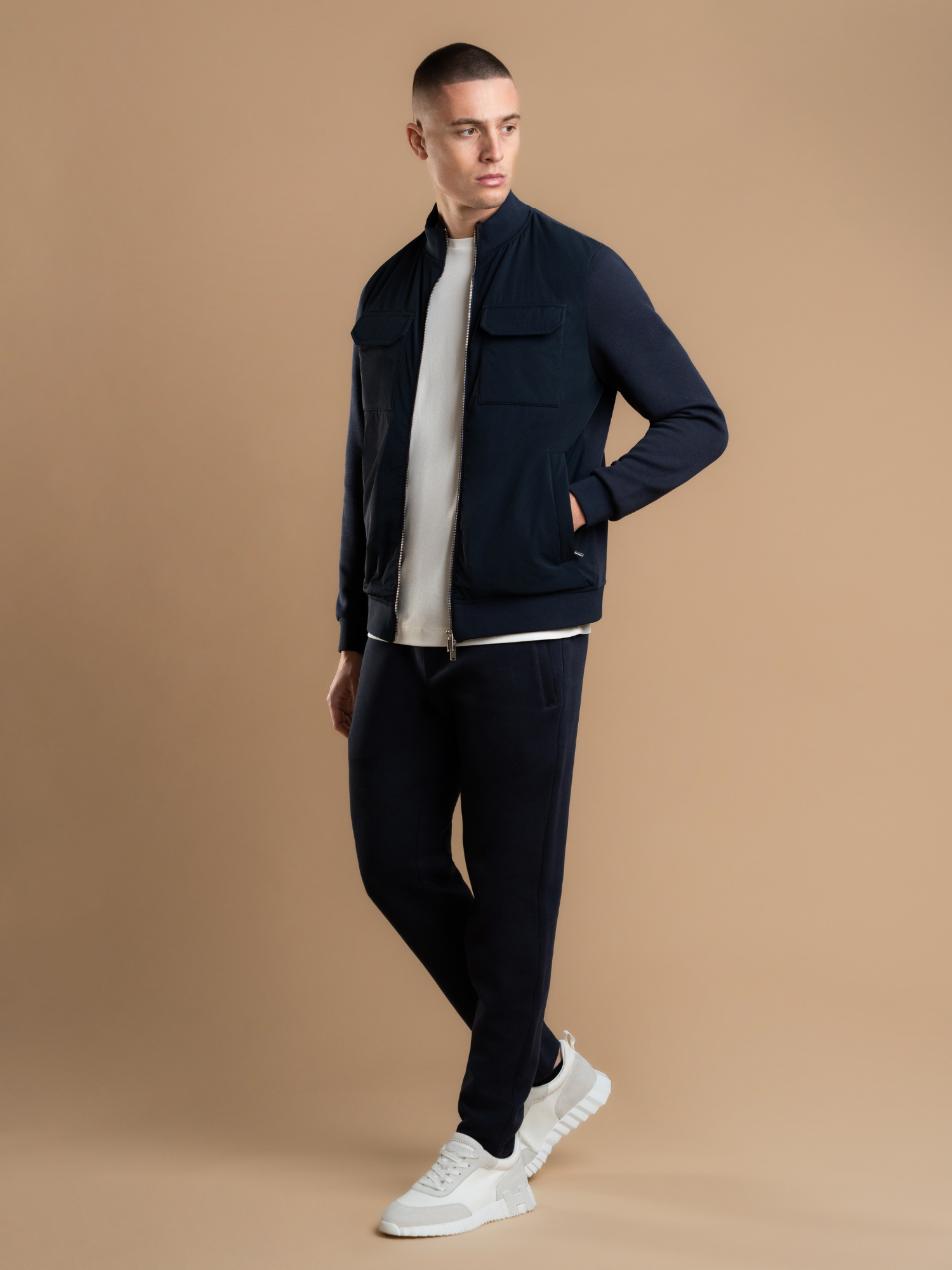 Hybrid Jogger - Navy