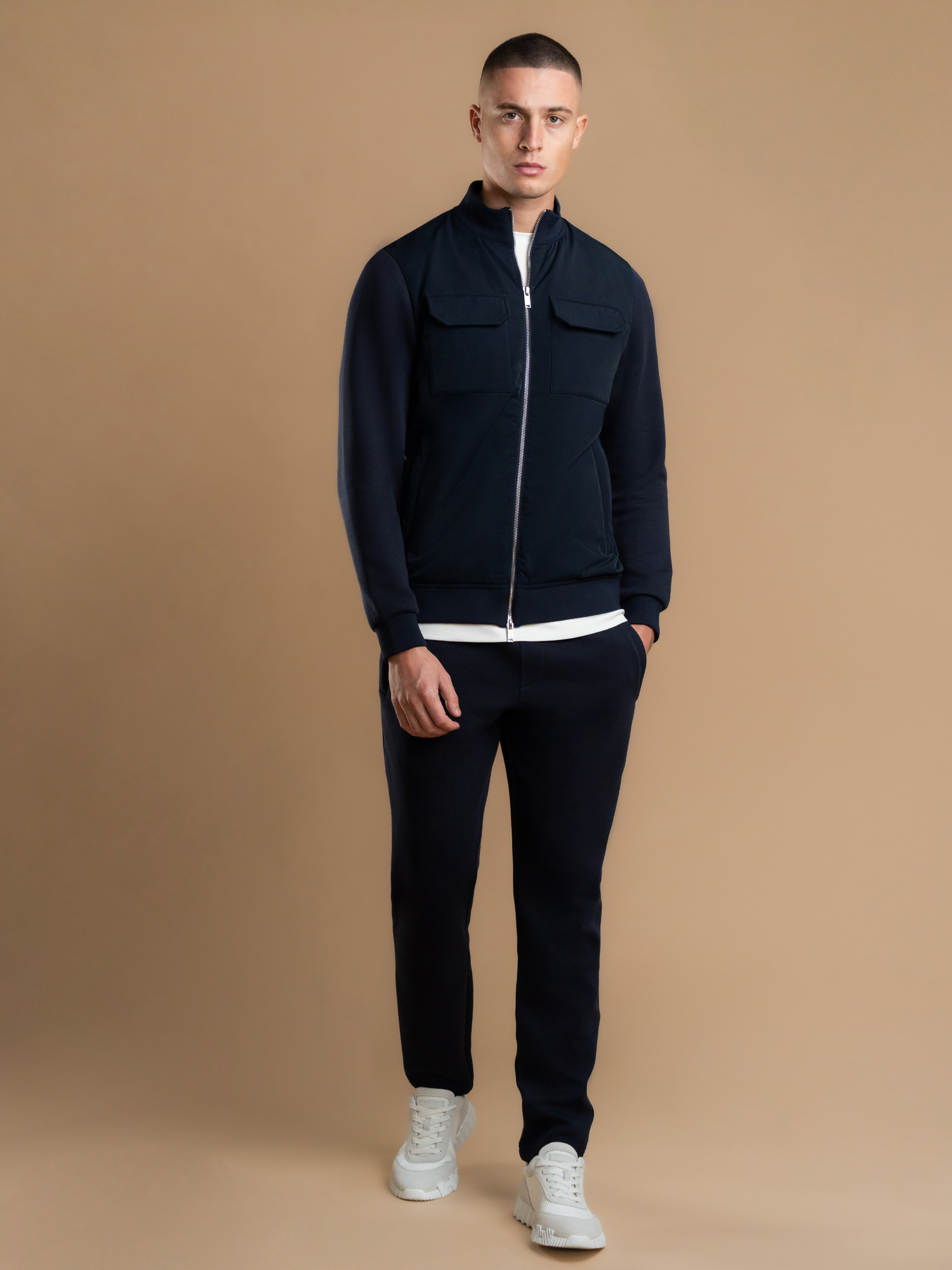 Hybrid Jacket - Navy