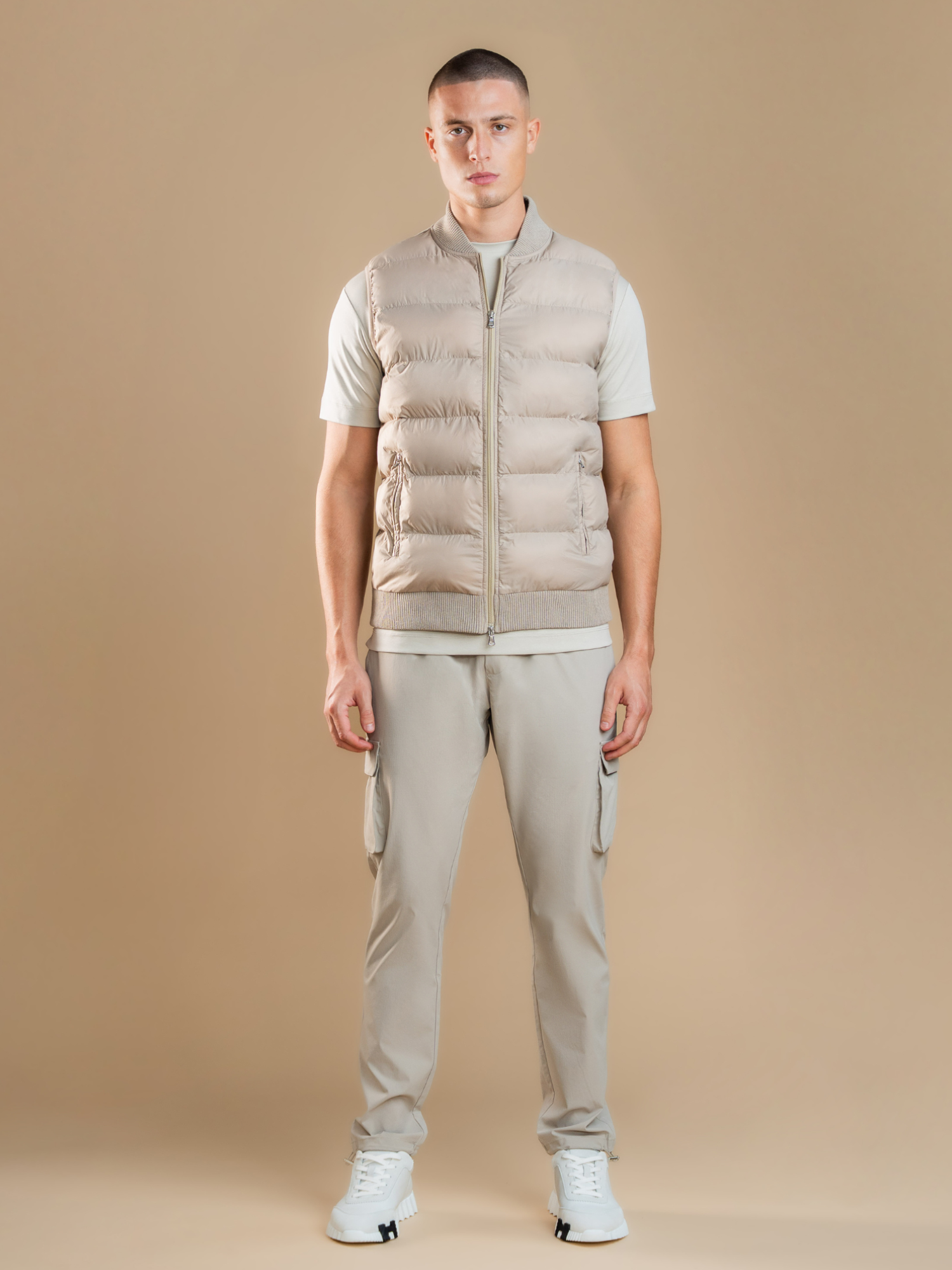 Hybrid Gilet - Sand