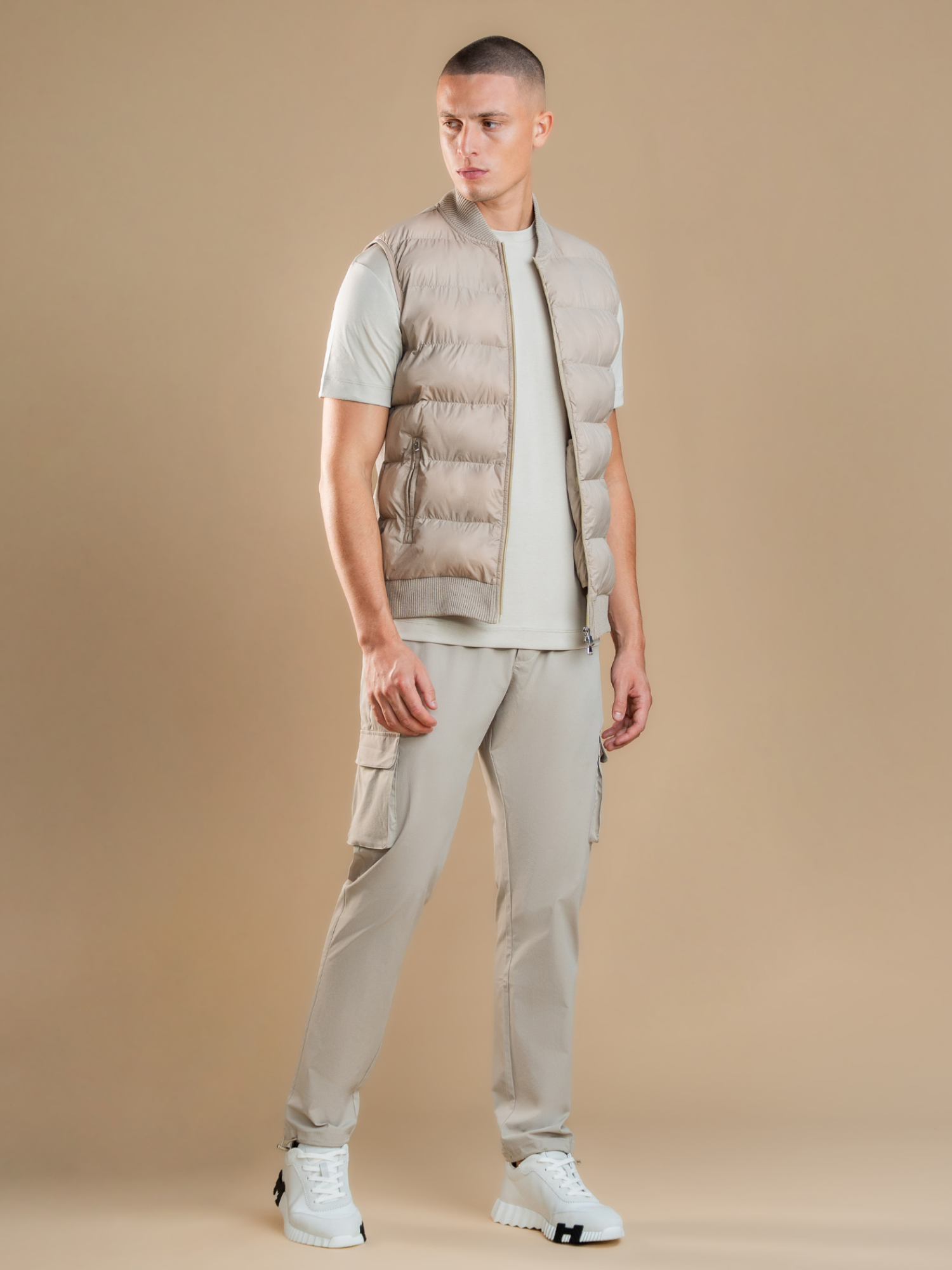 Hybrid Gilet - Sand
