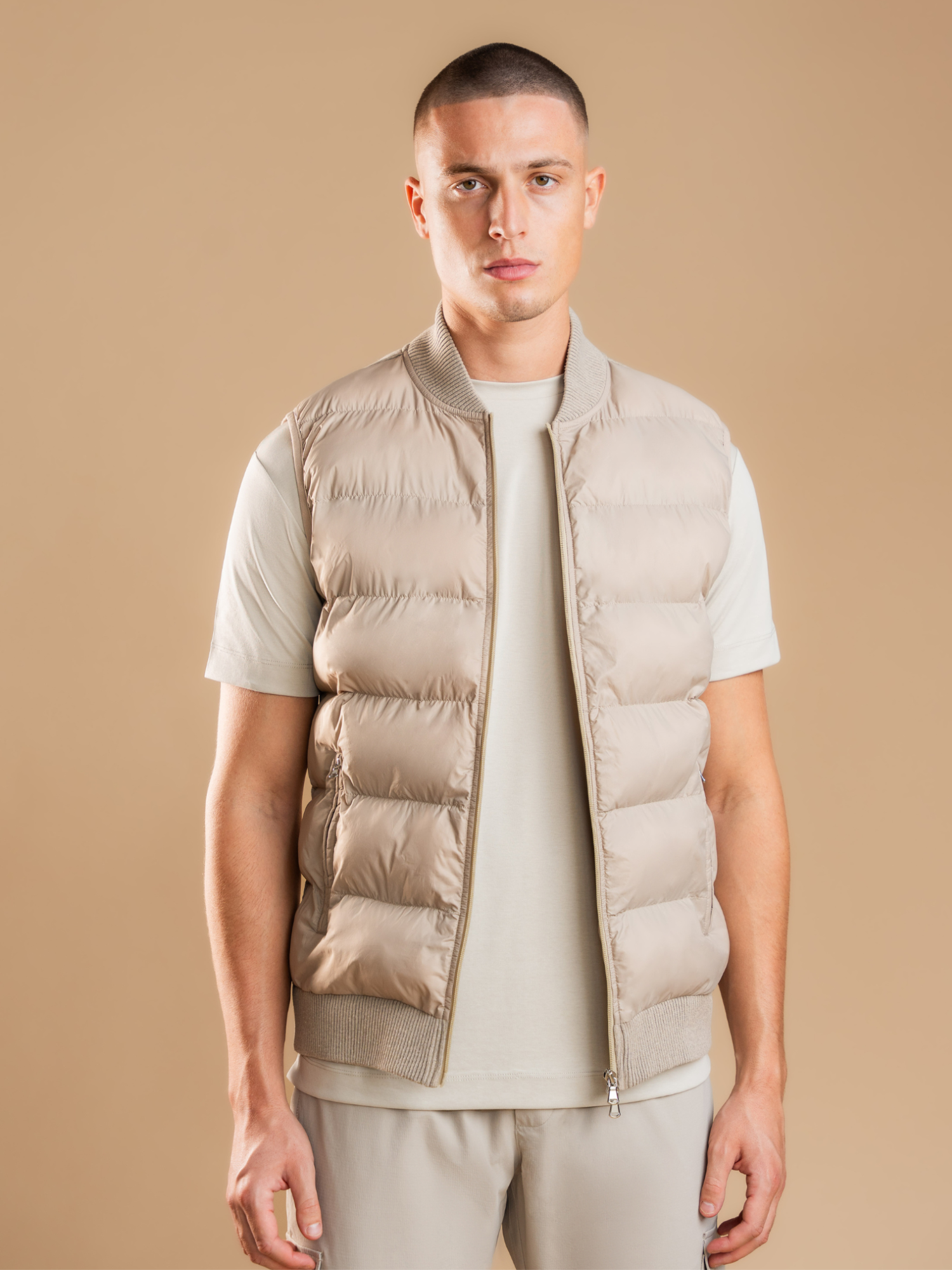 Hybrid Gilet - Sand