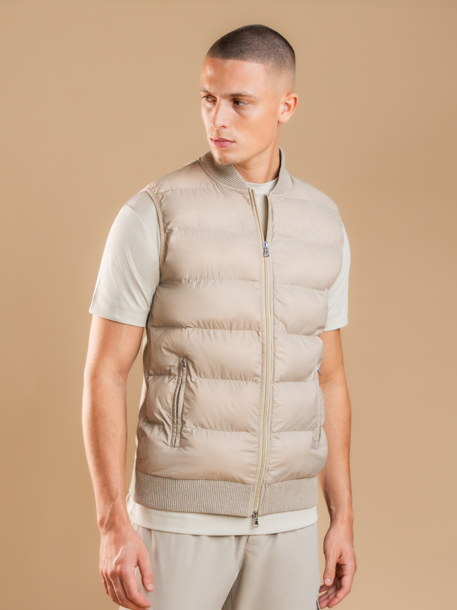 Hybrid Gilet - Sand