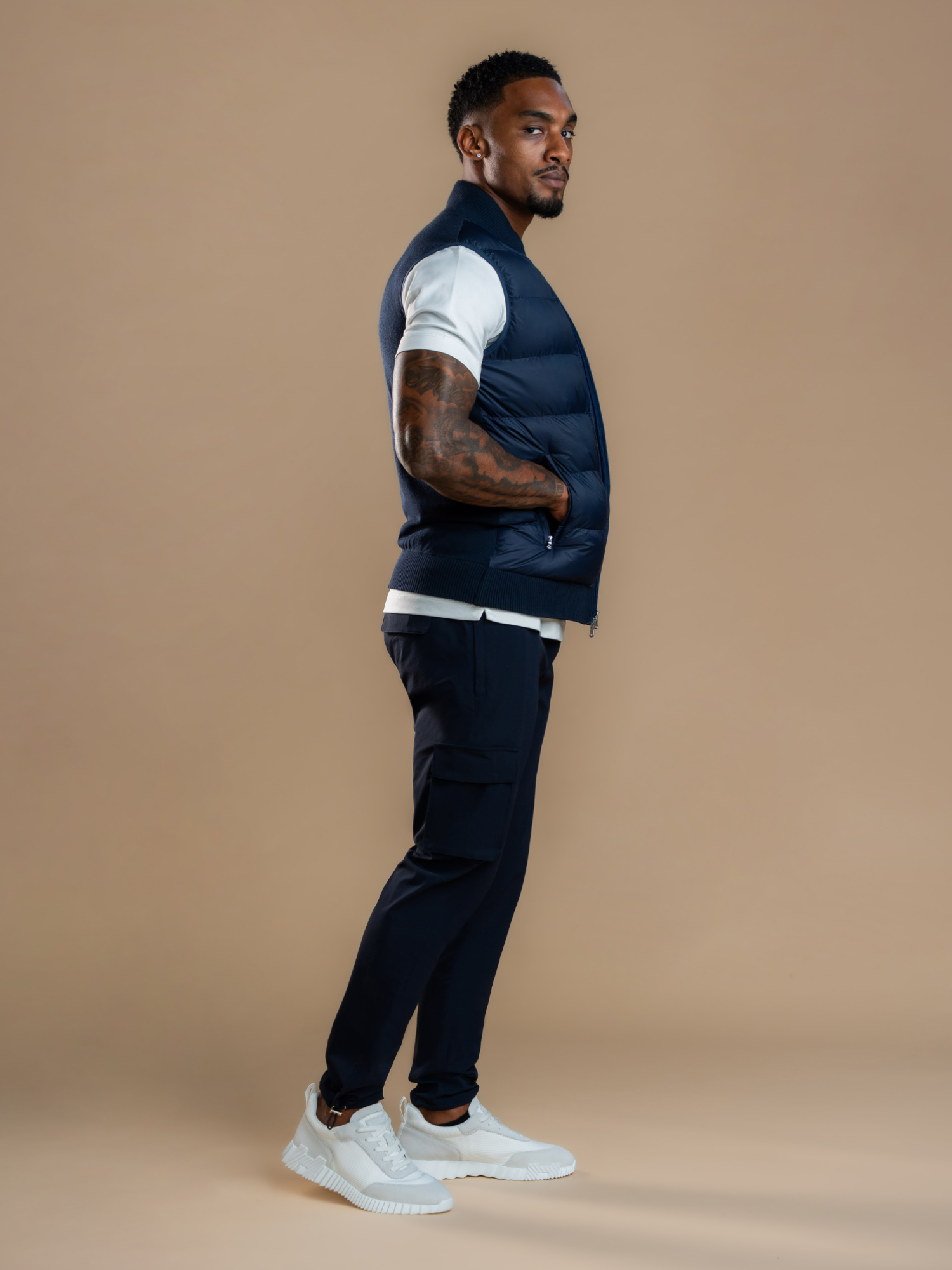 Hybrid Gilet - Navy