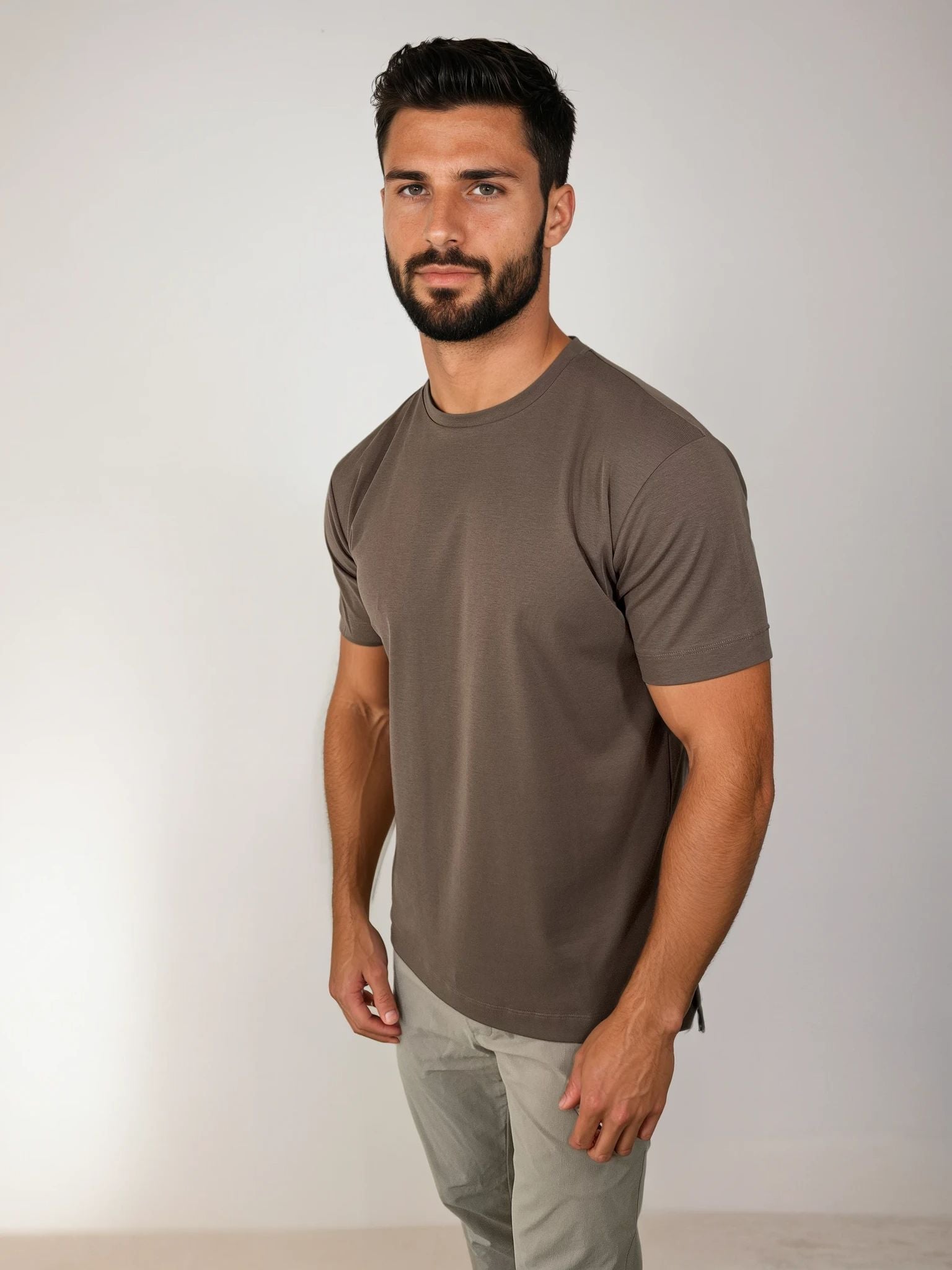 Essential Lux T-Shirt - Mocca