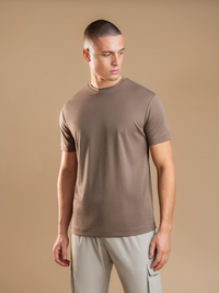 Essential Lux T-Shirt - Mocca