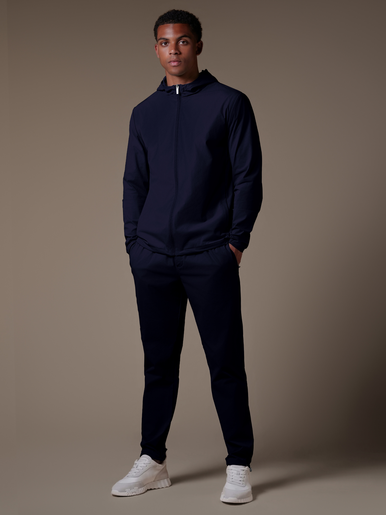 Tech Windbreaker - Navy