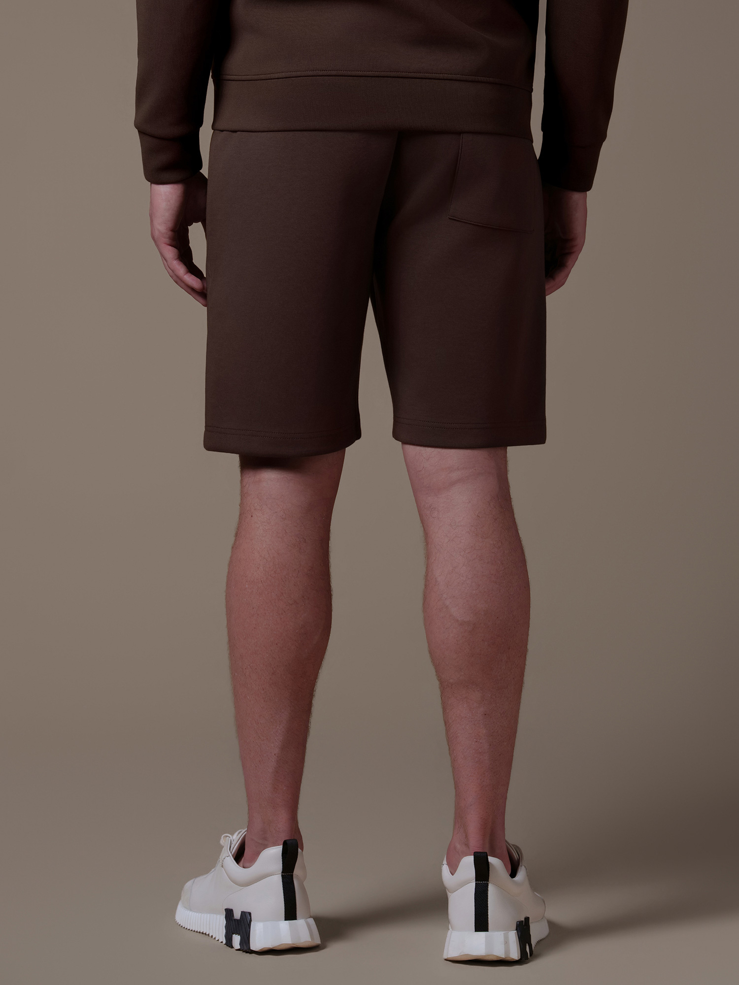 Interlock Flow Short - Brown