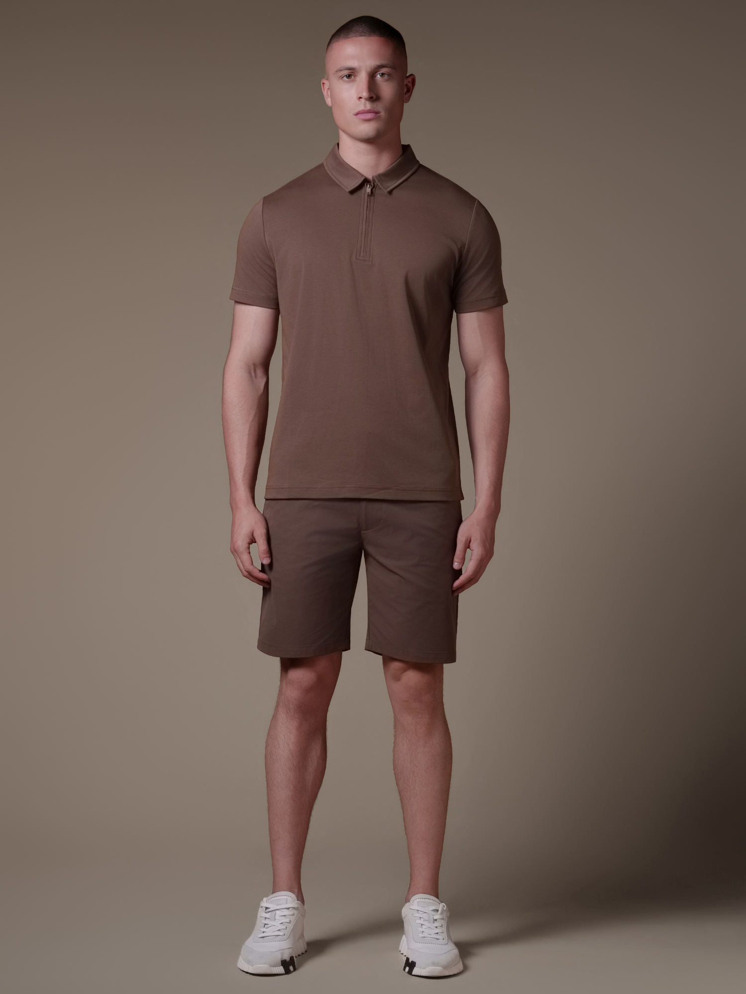 Lux Zipper Set -Brown