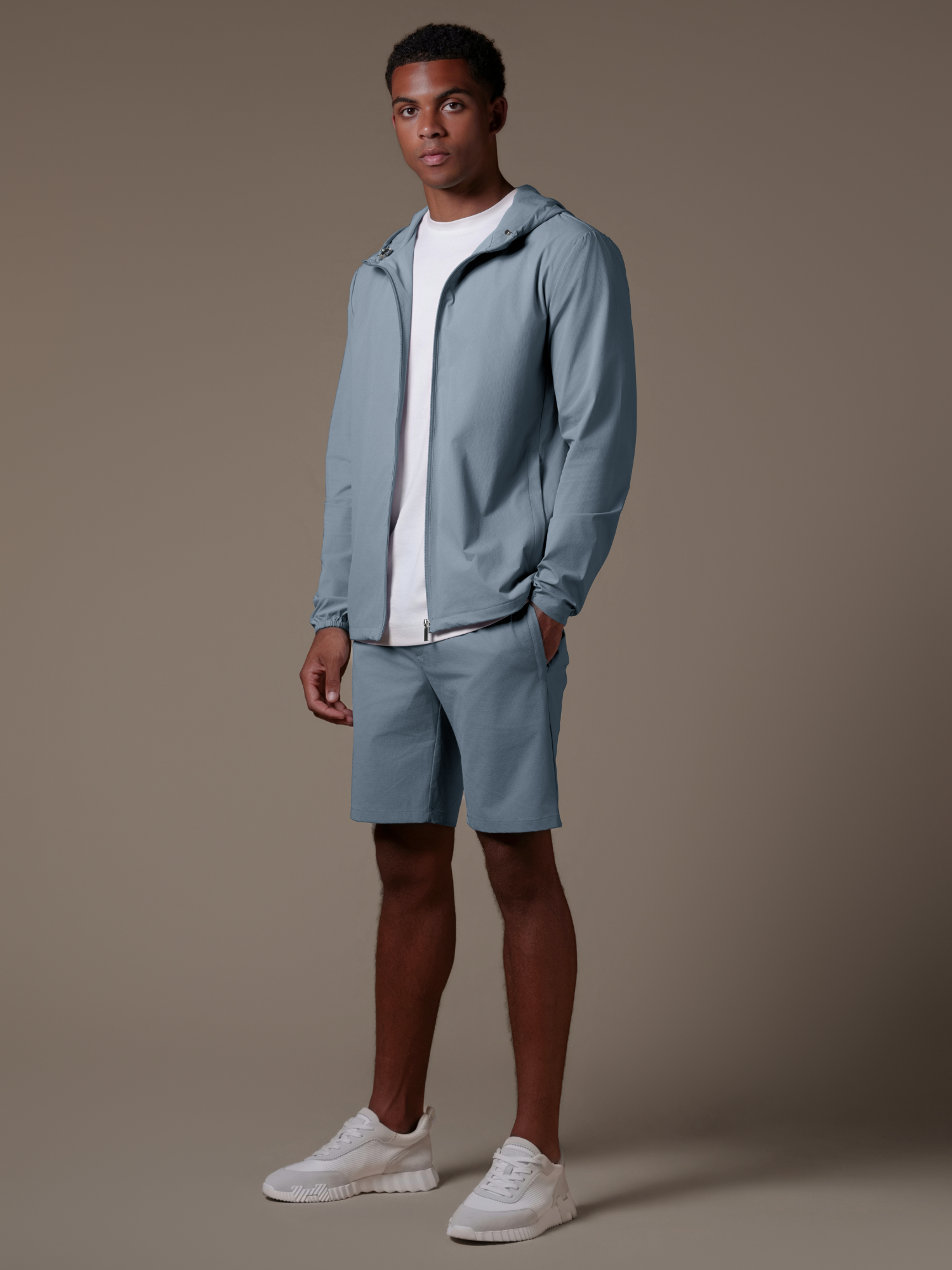 Tech Windbreaker Set - Ocean Blue