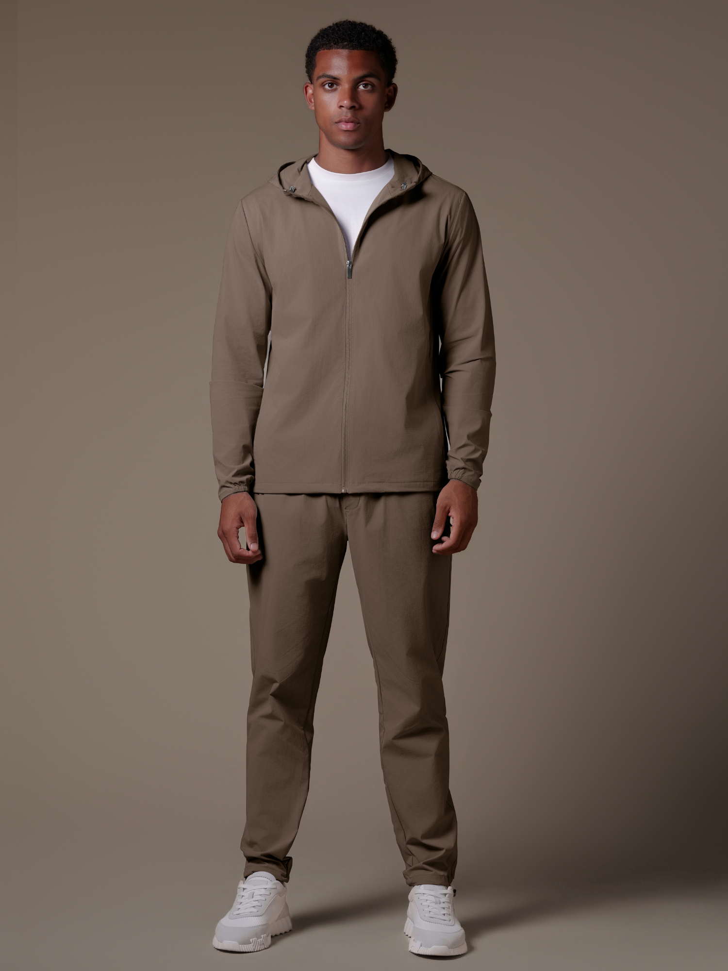 Tech Windbreaker - Mocca