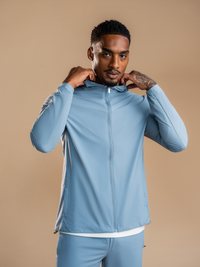 Tech Windbreaker - Ocean Blue