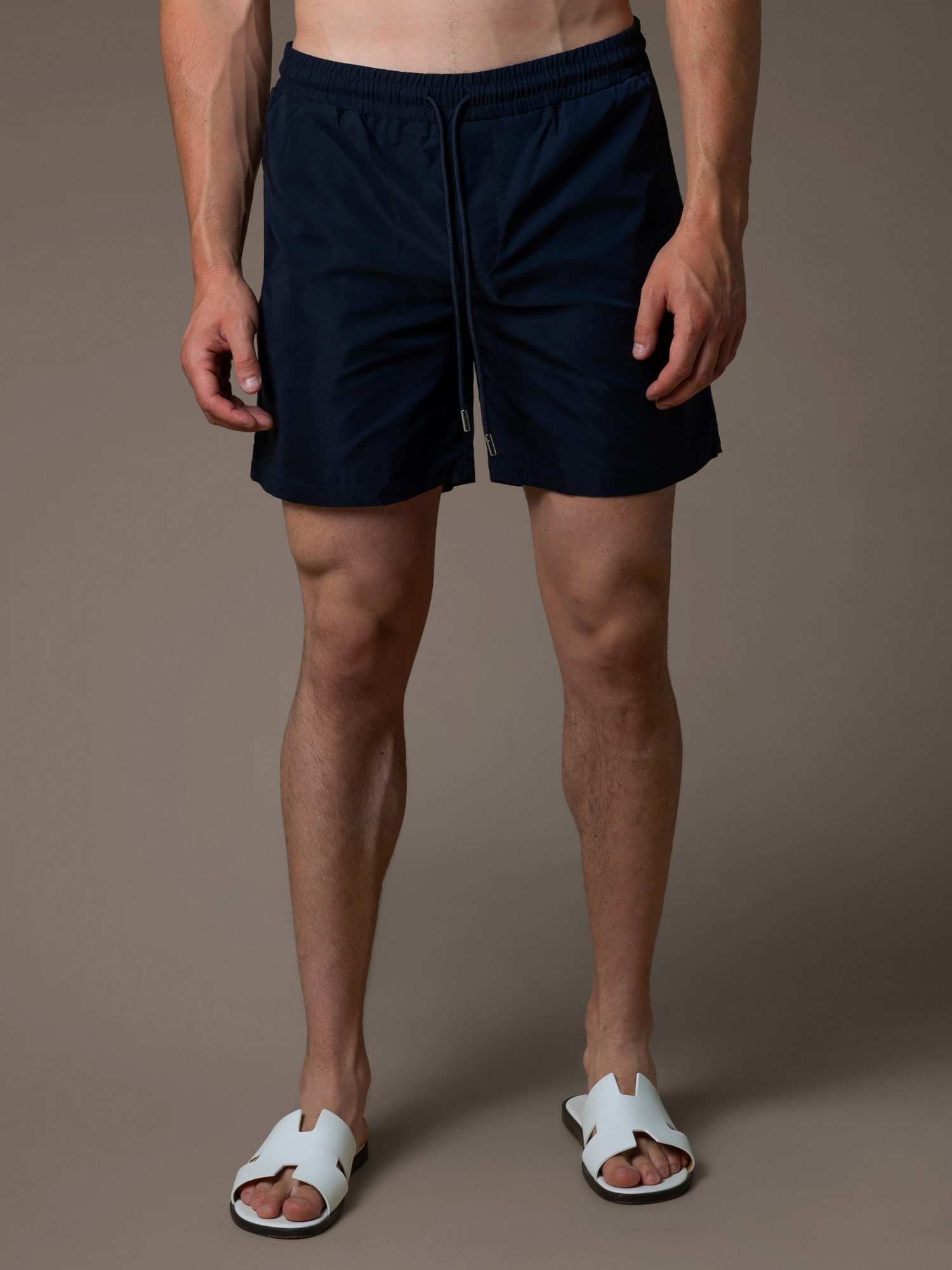 Zip Swim Short - Navy