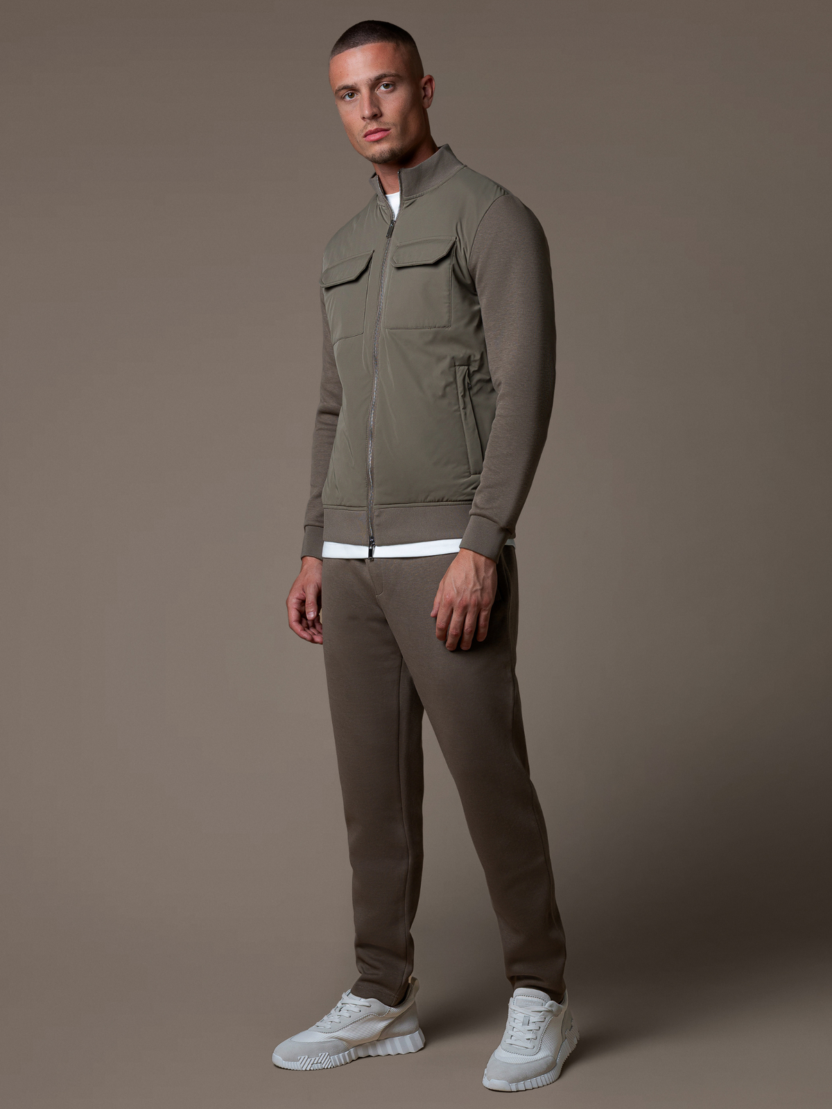 Hybrid Suit - Taupe