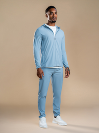 Tech Windbreaker - Ocean Blue