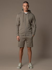 Interlock Flow Short Set - Taupe
