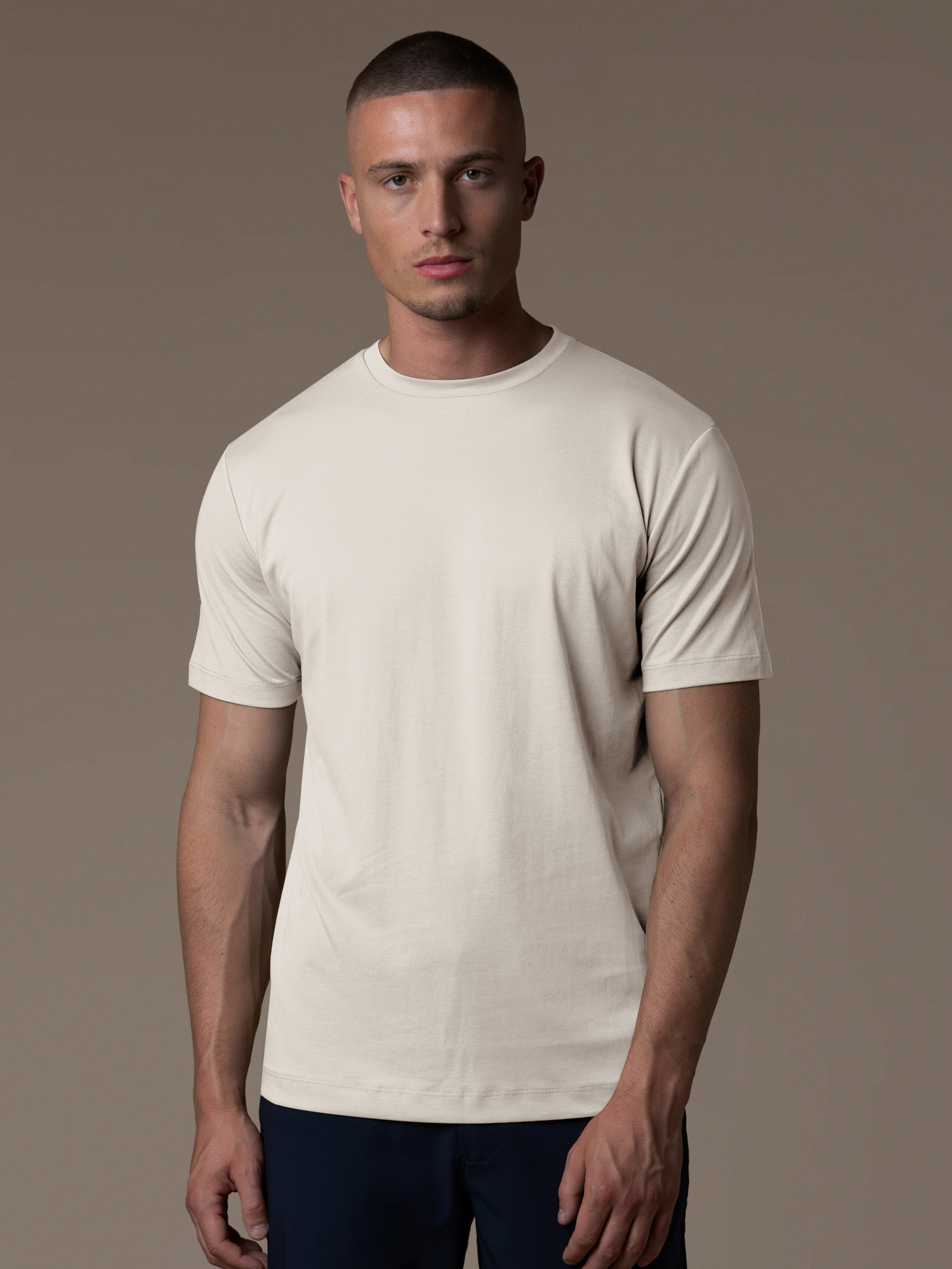 Essential Lux T-Shirt - Beige