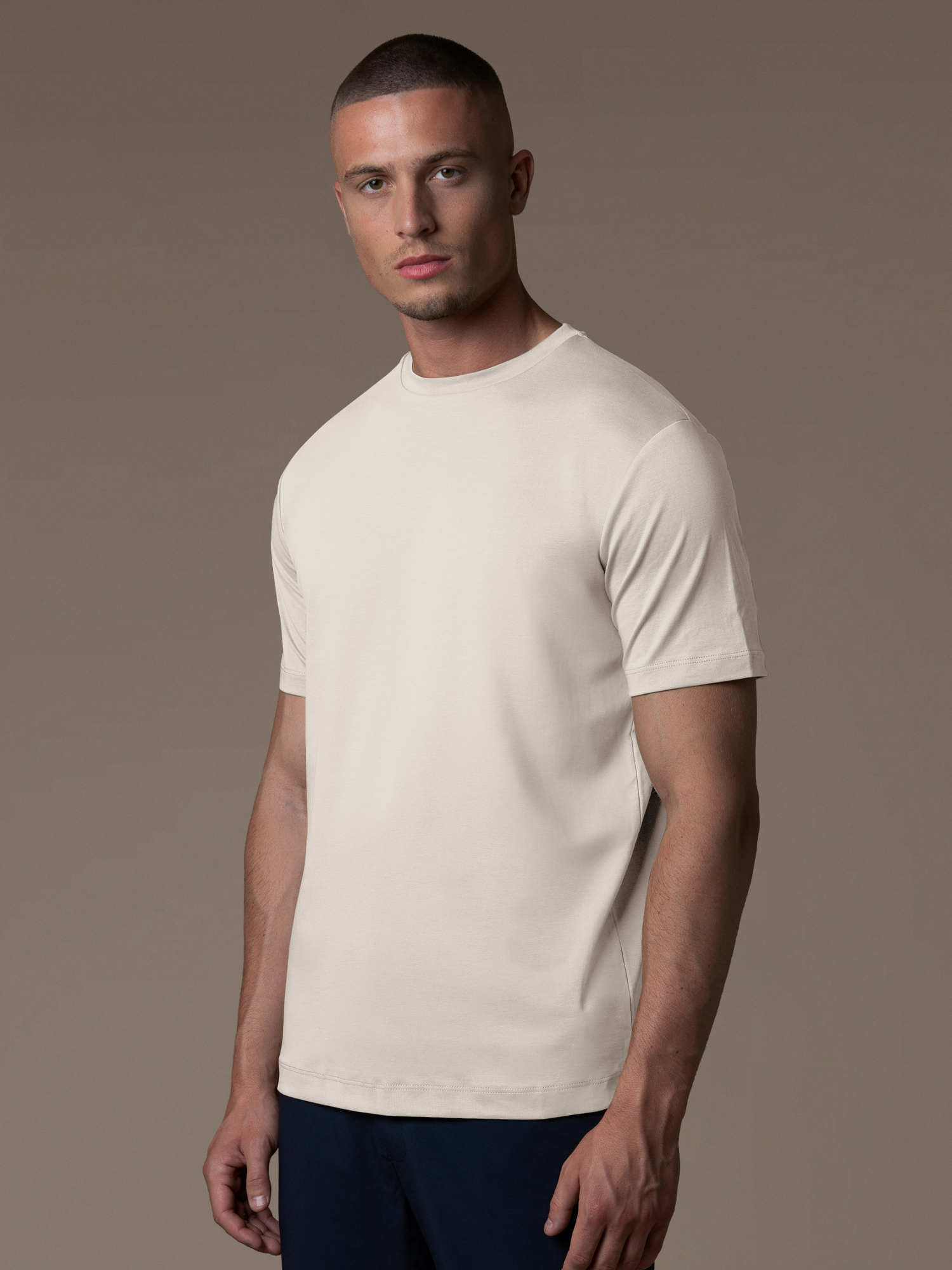 Essential Lux T-Shirt - Beige