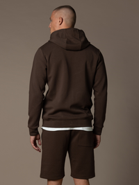 Interlock Flow Short Set - Brown