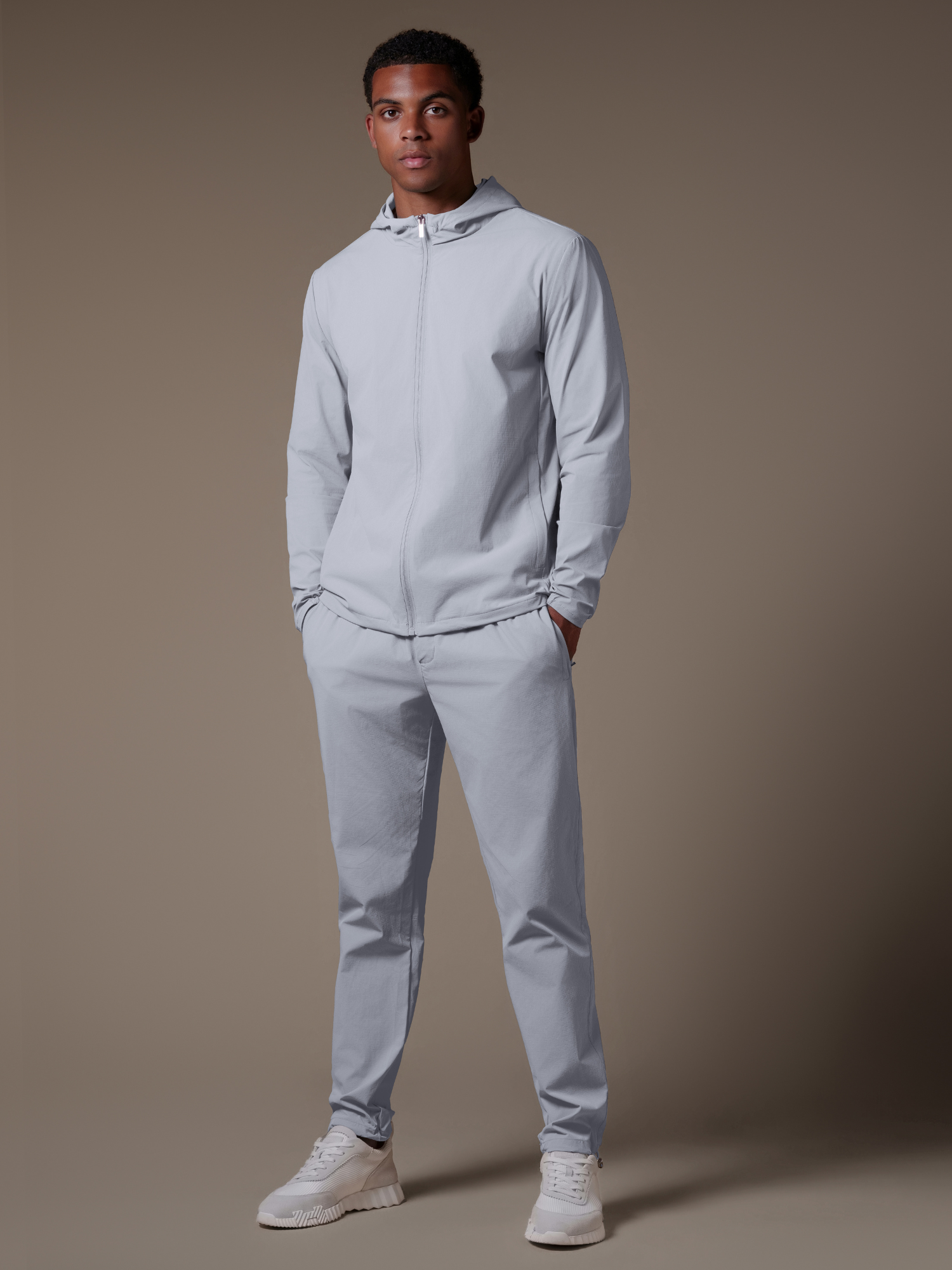 Tech Windbreaker - Grey