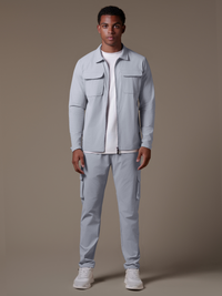 Cargo Tech Jacket - Grey